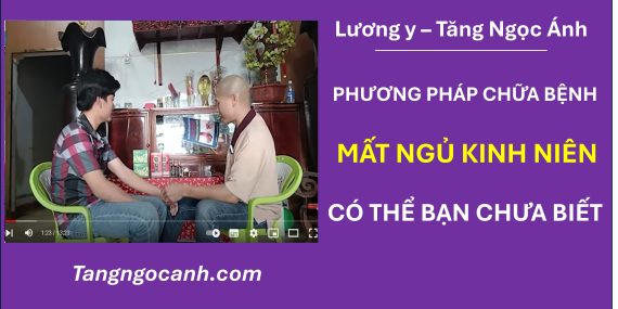 Chữa mất ngủ kinh niên tại nhà không dùng thuốc