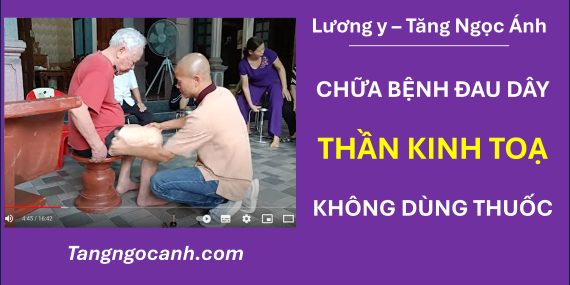 Chữa đau thần kinh tọa Tăng Ngọc Ánh
